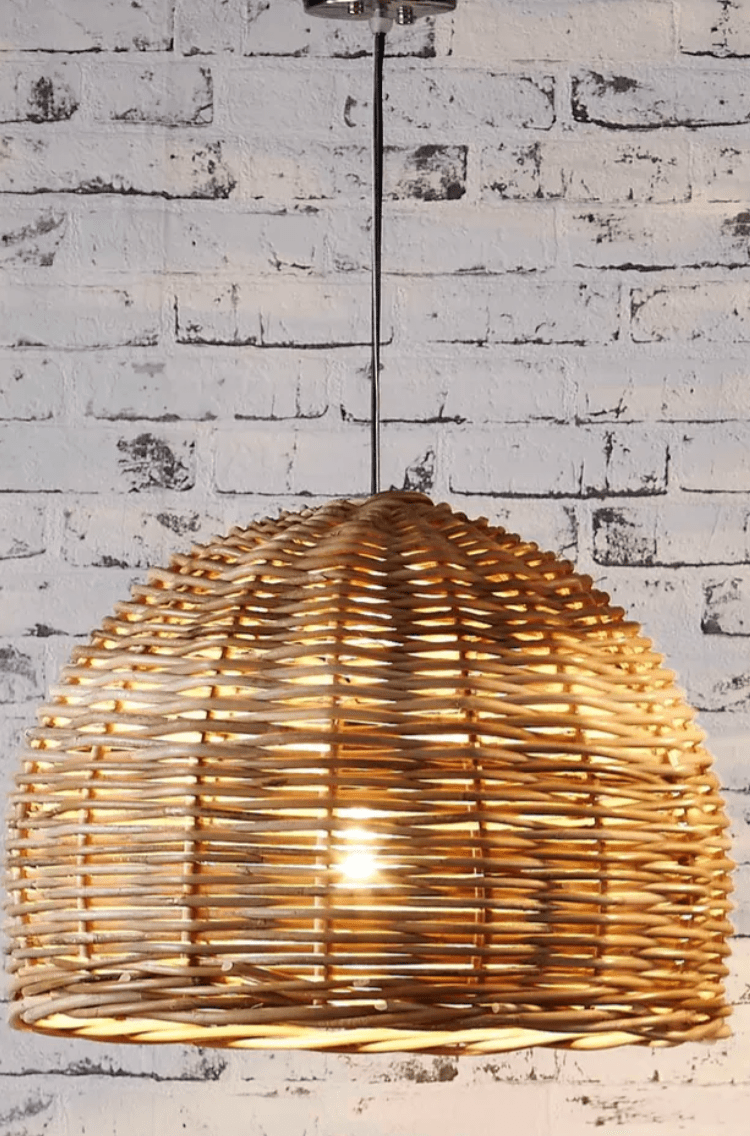 Rattan Hanging Pendent | Small - MY ISLAND COLLECTIVE