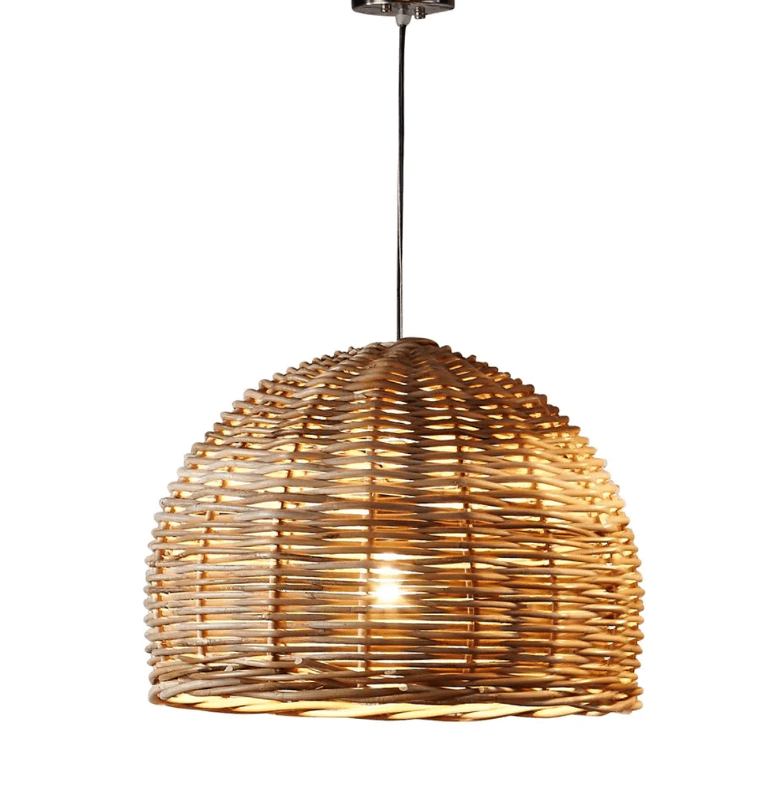 Rattan Hanging Pendent | Small - MY ISLAND COLLECTIVE