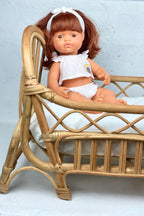 Rattan Isabella Doll Bed | Natural - MY ISLAND COLLECTIVE
