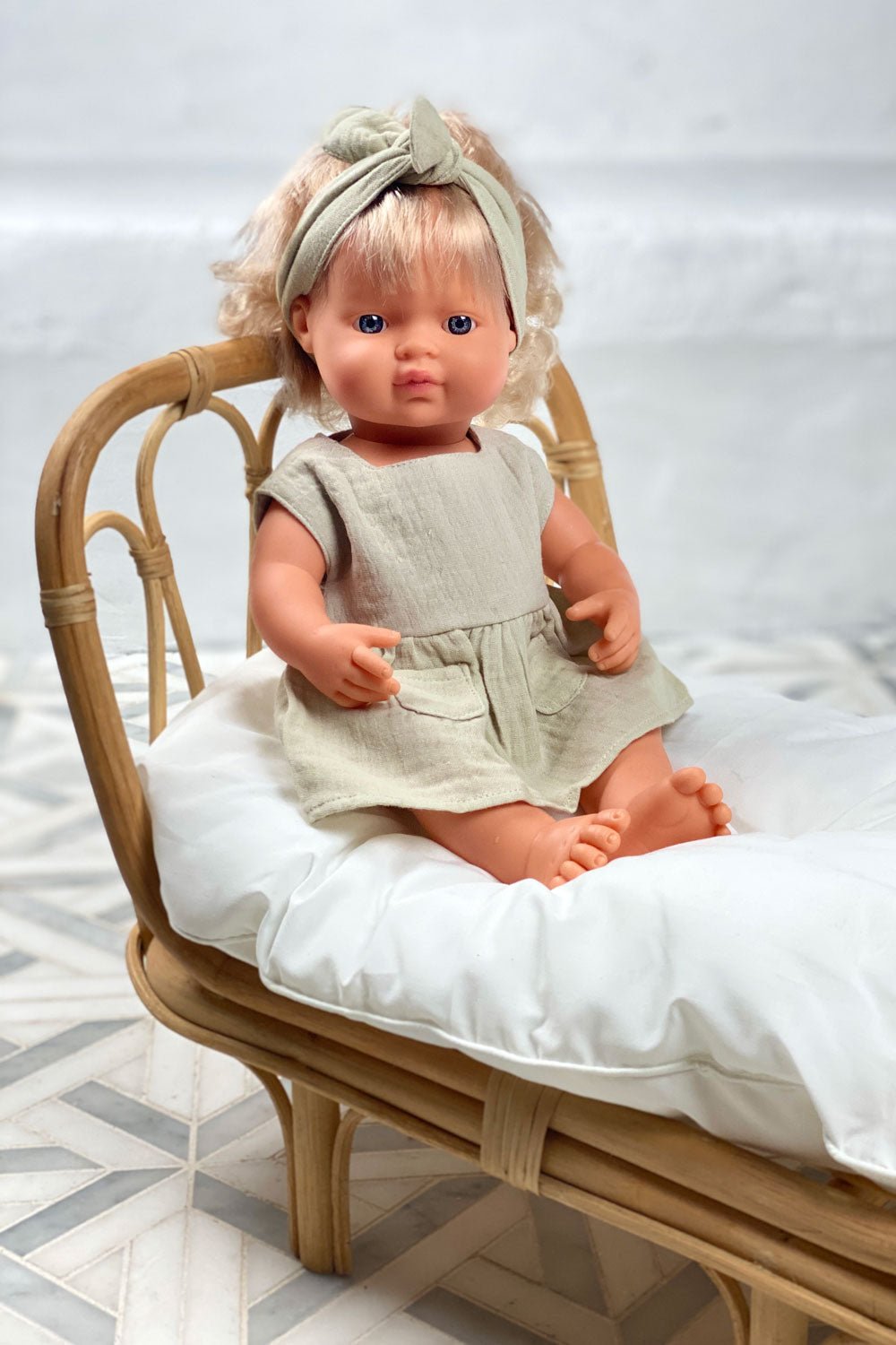 Rattan Islander Doll Bed | Natural - MY ISLAND COLLECTIVE