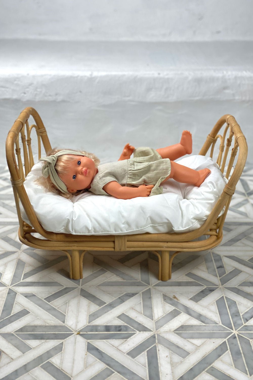 Rattan Islander Doll Bed | Natural - MY ISLAND COLLECTIVE