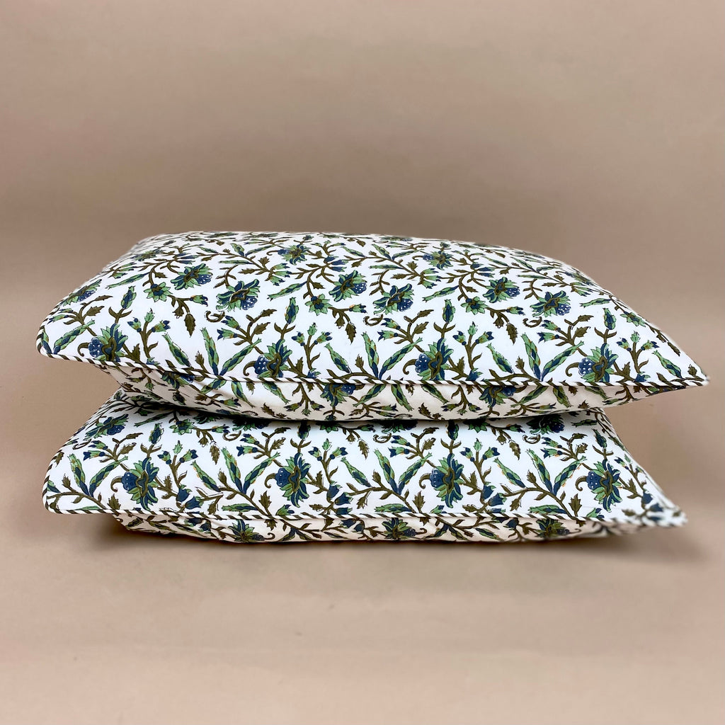 San Marino Artisan Block Print Cushion | 40 x 60 cm - MY ISLAND COLLECTIVE