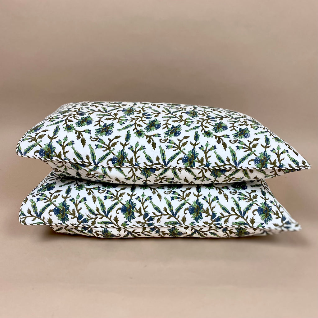 San Marino Artisan Block Print Cushion | 40 x 60 cm