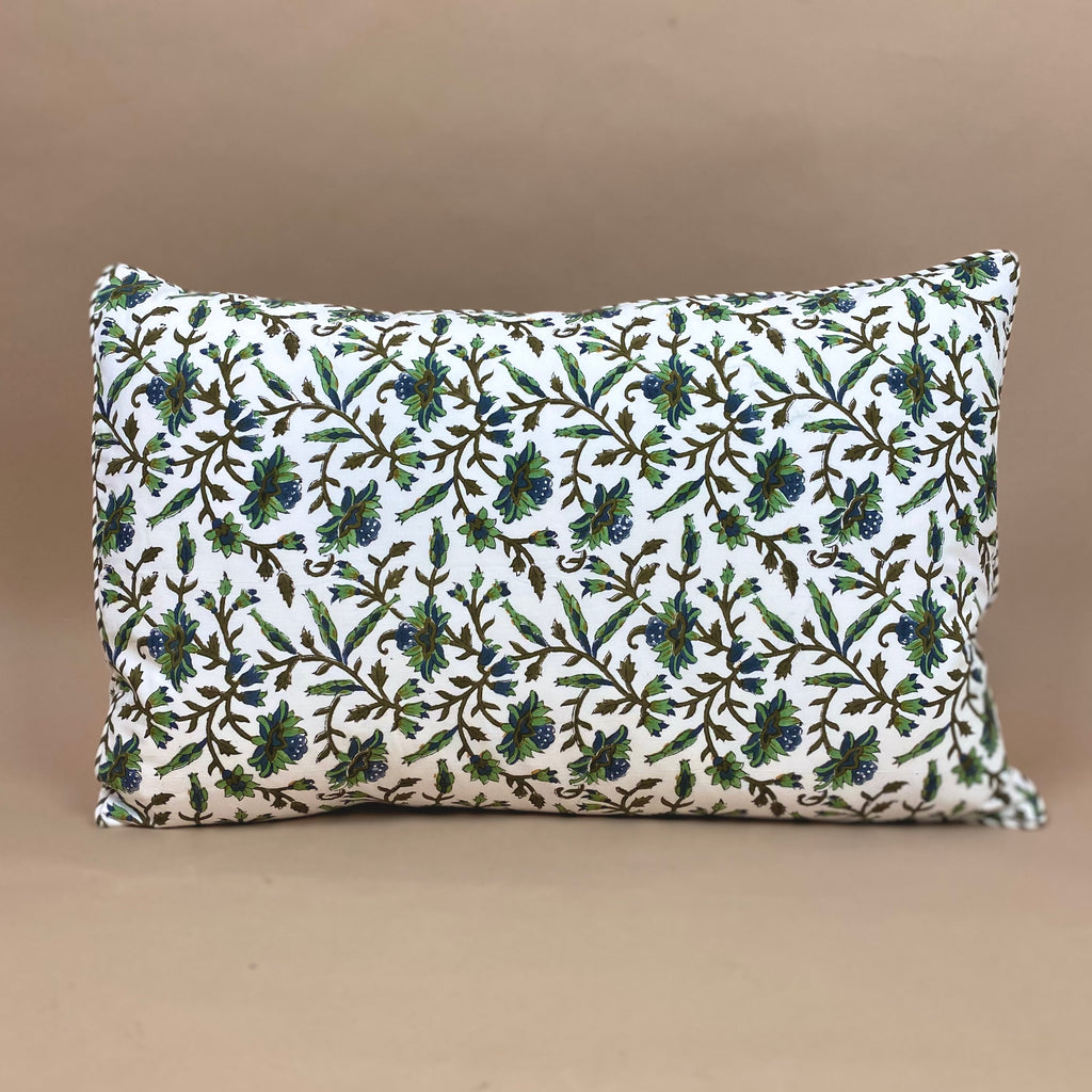 San Marino Artisan Block Print Cushion | 40 x 60 cm
