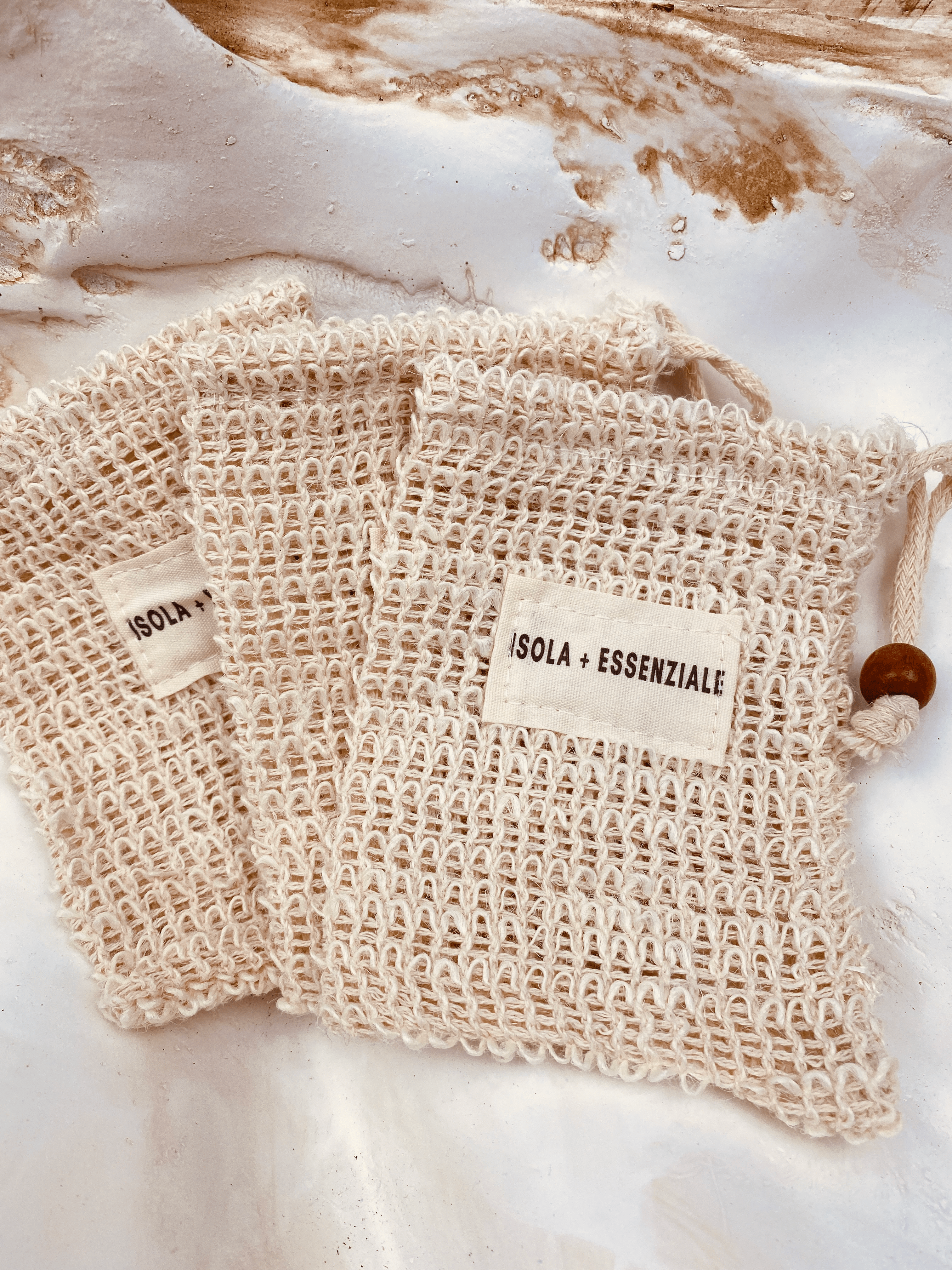 Soap Saver Exfoliating Bag - MY ISLAND COLLECTIVE