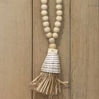 Tiger Shell Natural Bead Tassel - MY ISLAND COLLECTIVE
