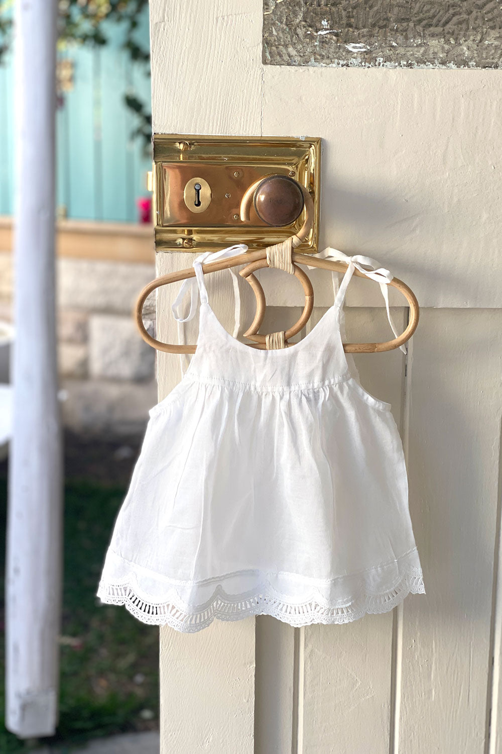 Valentino Girls Top - Ivory