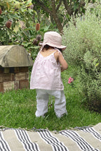 Valentino Girls Top - Porcini - MY ISLAND COLLECTIVE