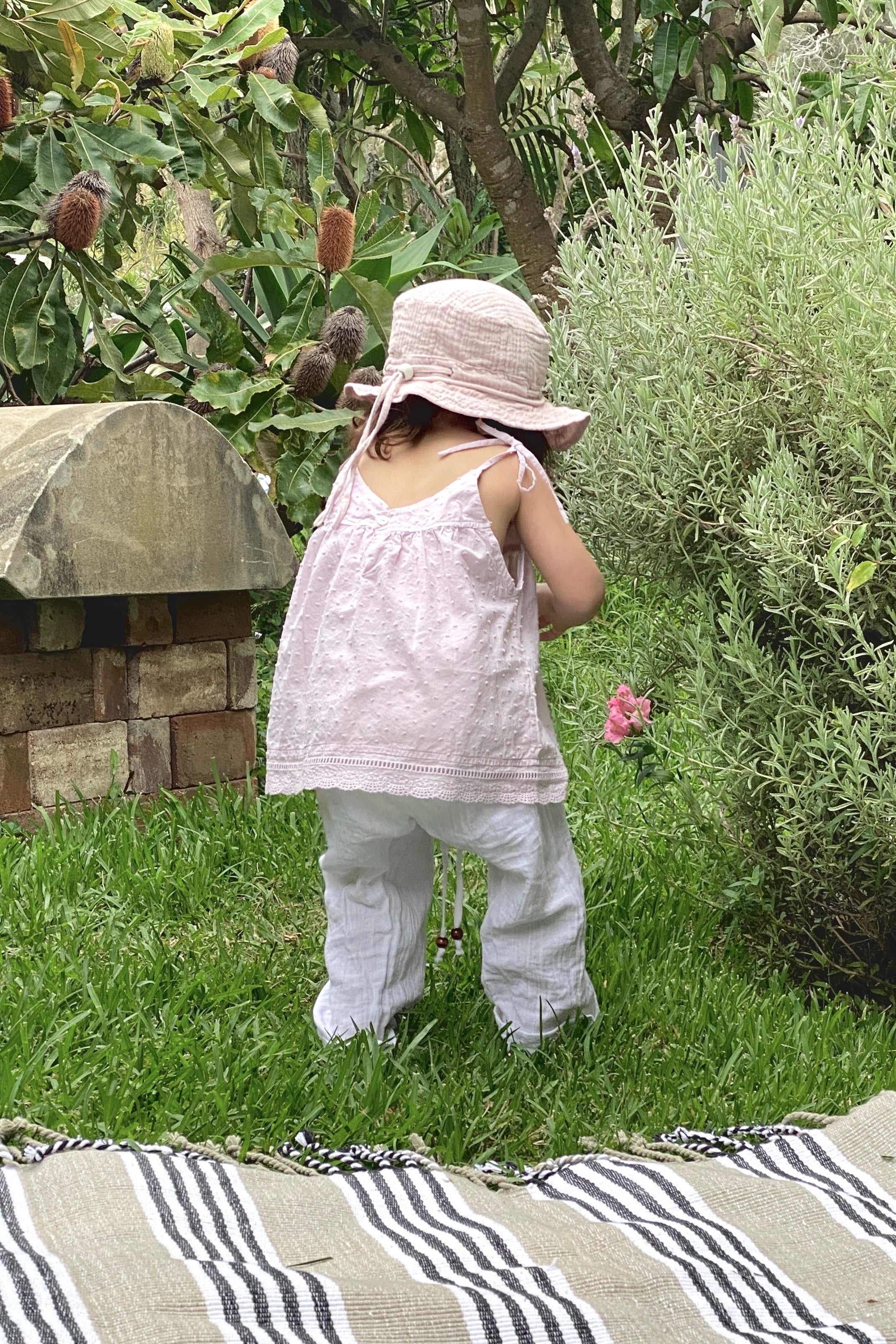 Valentino Girls Top - Porcini - MY ISLAND COLLECTIVE