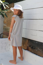 Viola Dress - Stone - MY ISLAND COLLECTIVE