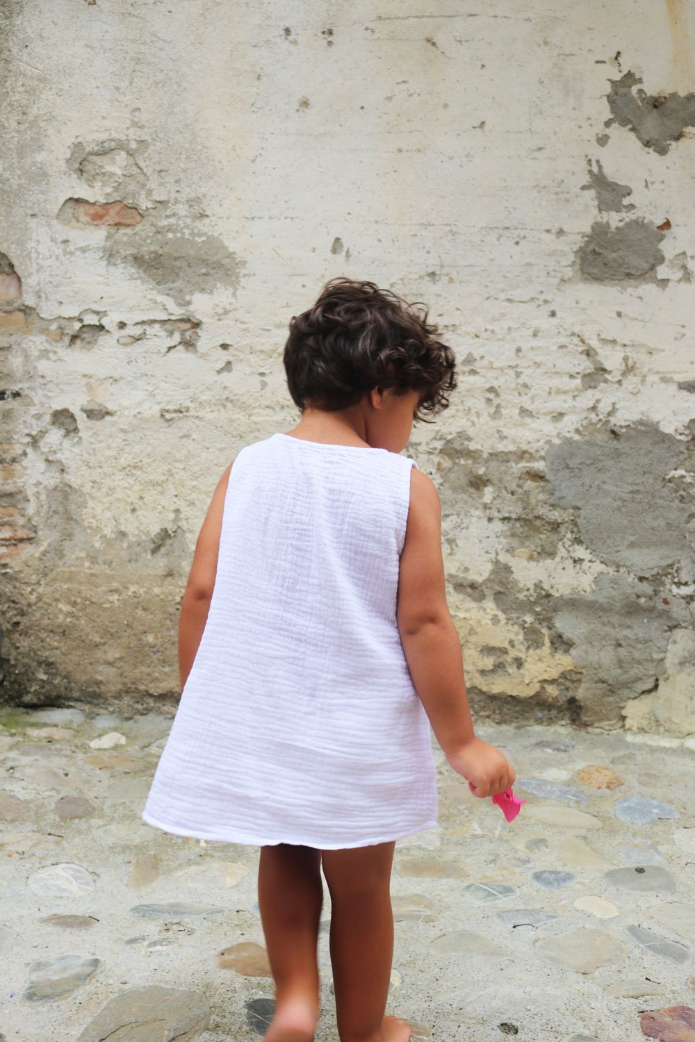 Martine Pinafore Dress - Porcini