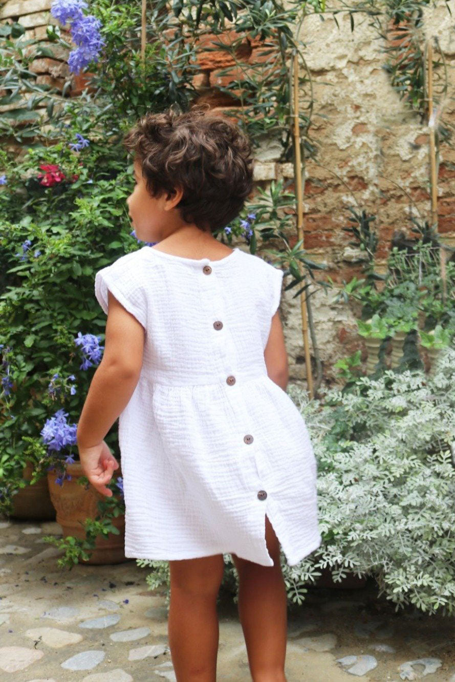 Isobella Dress & Top - White