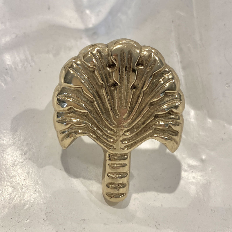 Brass Palm Tree Napkin Ring | Date Palm