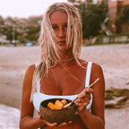 Large Gold Brass Palm Tree | Large Dessert Spoon