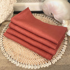 Linen napkins french flax | Cinnamon (set of 4)