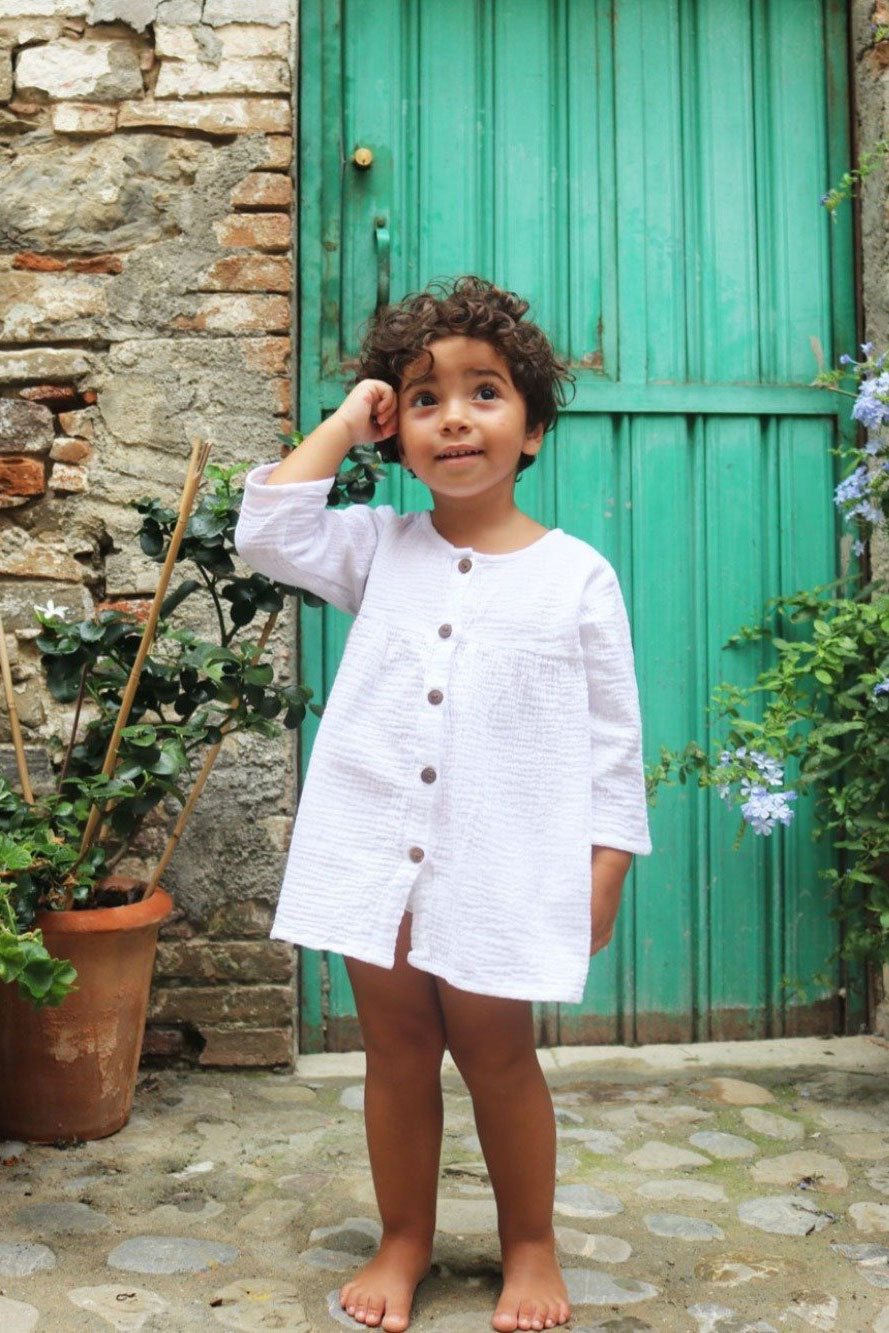 Capri Dress & Top - White