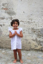 Estillio Smock Dress & Top White - Baby