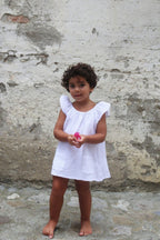 Estillio Smock Dress & Top - White