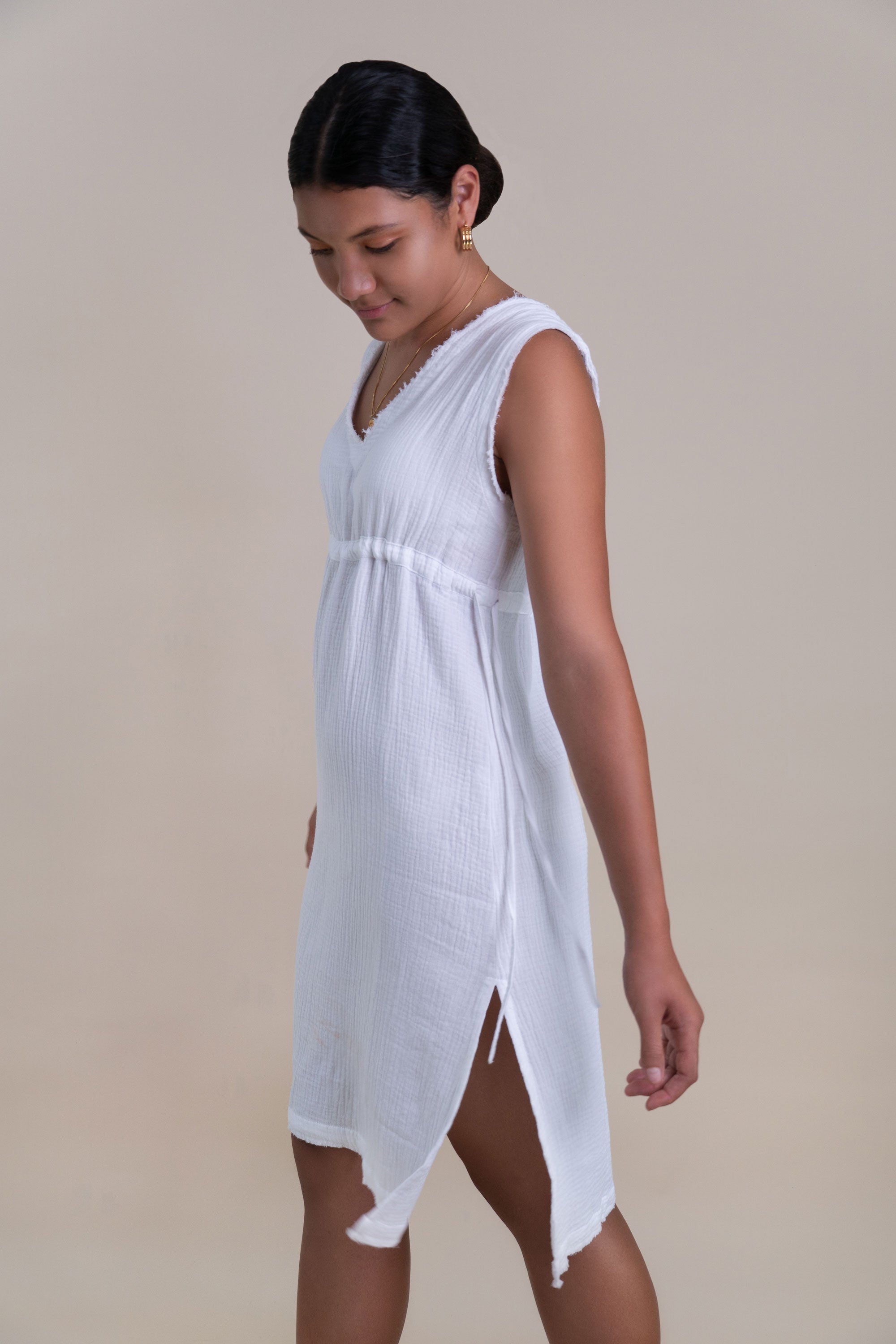 Florence Resort Dress | White