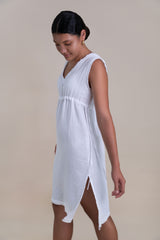 FLORENCE RESORT DRESS | WHITE