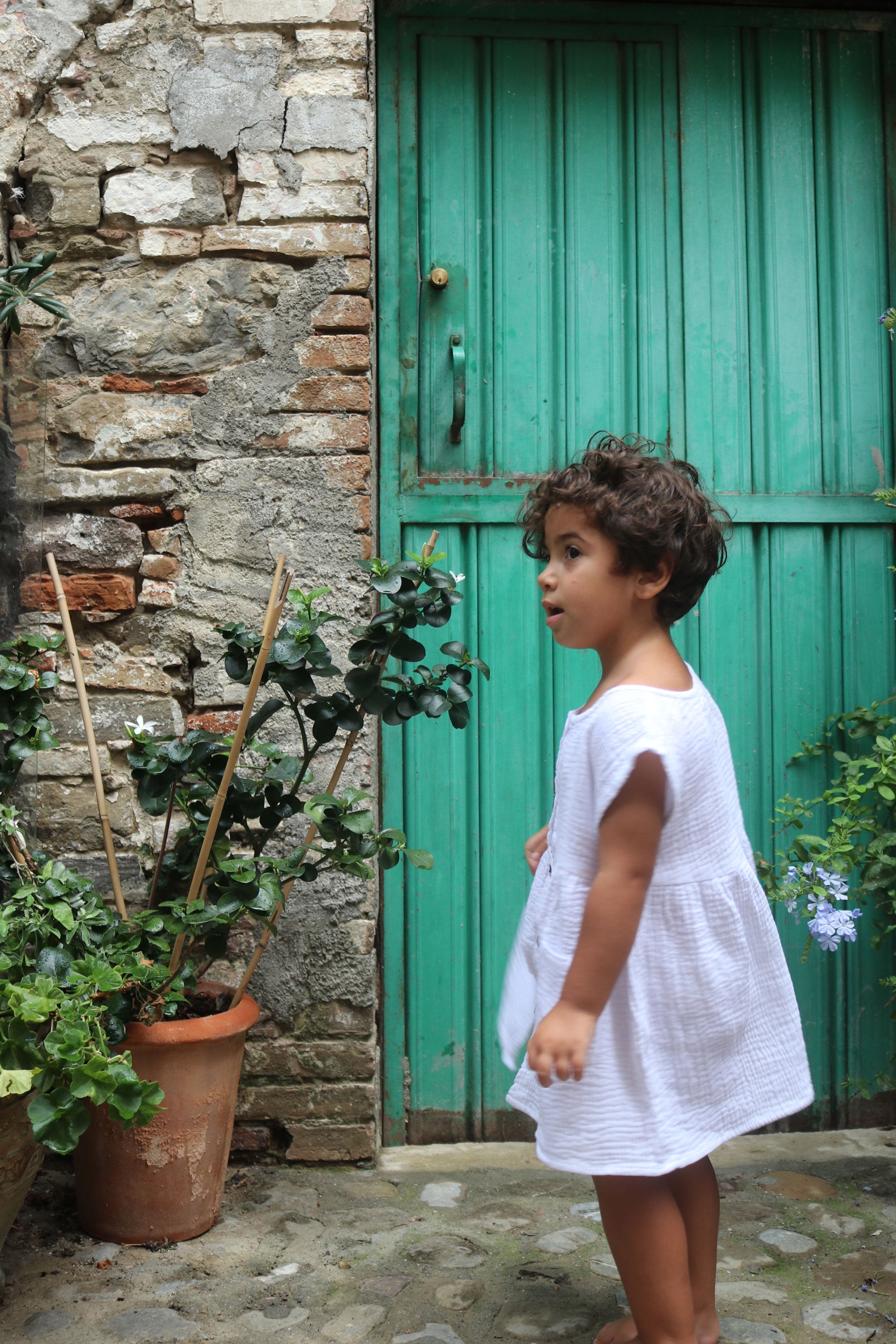 Malta Dress & Top - White