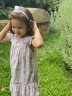 Rebeka Dress Rosa - Dusty Pink