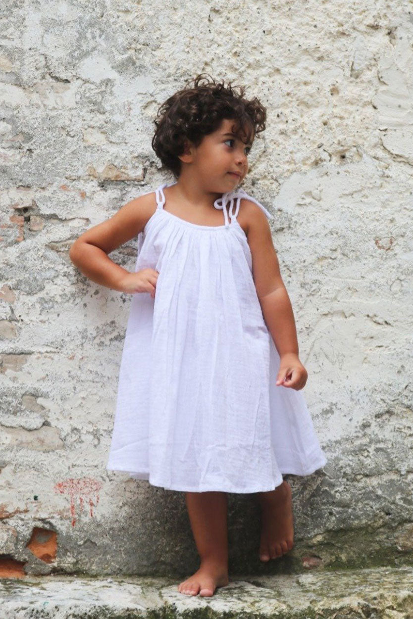 Sierra Dress - White